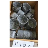 18 Graniteware Mugs