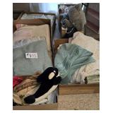 Large Lot of Vintage Soft Good & Stuffed Animals
