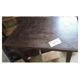 Wood Table 36 X 24 X 30
