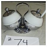 Chase & Co., Art Deco Condiment Set