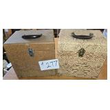2 Boxes of 78 Records in cases