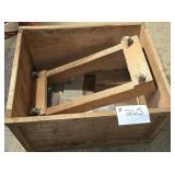Storage Box & 4 Wheel Dolly 27 X 22