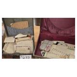 3 Suitcases, Old Correspondence from WWII Era