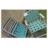 4 Lawn Chairs