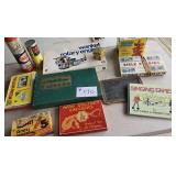 Vintage Games, Model Engine, Tinker Toys & more