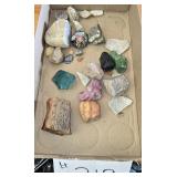 Box of Pretty Rocks & Petrified Wood