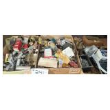 3 Flats of Mostly Electrical Items,