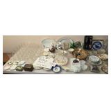 Table Full-Glass & China & more, Bring Boxes!