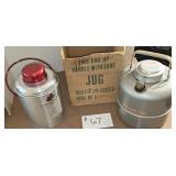 7 Vintage Thermos Type Water/Drink Jugs