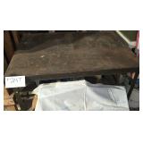 Large Metal Folding Table 42 X 30 X 31