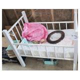 Hand Made, One of a Kind Baby Bed 38 X 26
