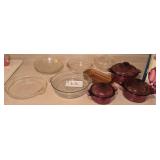 Pyrex, Fire King, Vision Ware, Baking Dishes