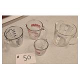 Pyrex & Fire King Measuring Cups