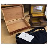 Vintage Jewelry Boxes & Purse
