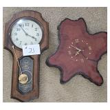 2 Vintage Wall Clocks