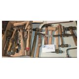 Lot of Hand Tools, Hammers & more-Basement