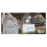Lots of Golf Balls-Basement