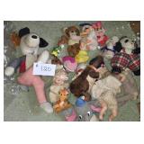 Vintage Stuffed Animals-Upstairs