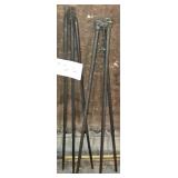 2 Metal Tripods-Basement