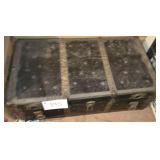 Antique Trunk 35 X 19-Upstairs