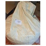 Vintage 1960's Bean Bag Chair-Upstairs