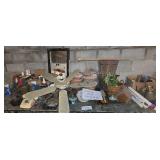 Table Full-Telephone, Tools, Flower Pots,