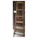 6 ft Wood Ladder-Basement