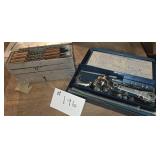 Box of Drill Bits & Tube Cutter Kit-Basement