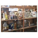 Contents of Shelves-Bring Boxes-Basement