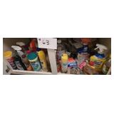Cabinet of Cleaning Supplies & more