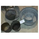 6 Buckets & Tubs-Basement