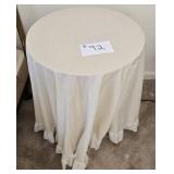Round Bedside Table