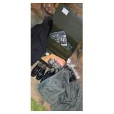 Military Trunk & Contents, Parks, Overcoat,