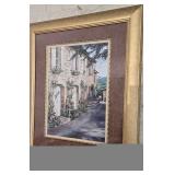 Decorative Art Street Scene by Duvall 27 X 32