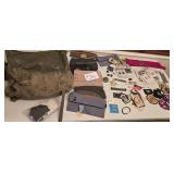 Table Full-Antique Military Collectibles