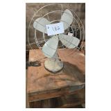 Antique Electric Fan-Works-Basement