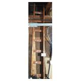 8 ft Handmade Wood Ladder-Basement
