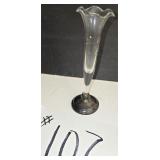 Webster Sterling Base Ware Bud Vase
