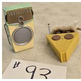 Vintage Transistor Radios, One is a Beach Boy