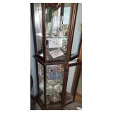 Contents of Display Cabinet-Glassware,