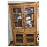 Antique Kitchen Display Cabinet 42 X 15 X 72
