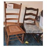 2 Rocking Chairs-One Needs Repaired-2nd Floor