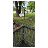 2 Bird Feeders & Shepards Hook