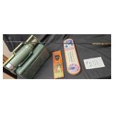 Stanley Thermos, Advertising Thermometers,