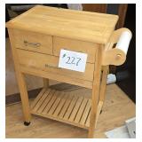 Roll Around Kitchen Utility Table 29 X 16 X 37
