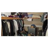 Closet Full-Clothing, Hats, Coats, Soft Goods,