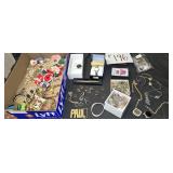Flat of Costume Jewelry, Watches & more