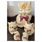 1950's MCM Shawnee Hand Painted 'Puss & Boots'