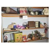 3 Shelves of Home Décor