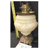 Rochester 'AB' Satin Milk Glass Oil
